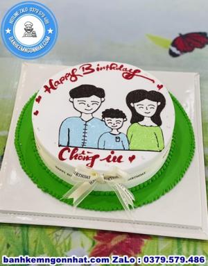 Bánh Kem Vẽ Hình 40